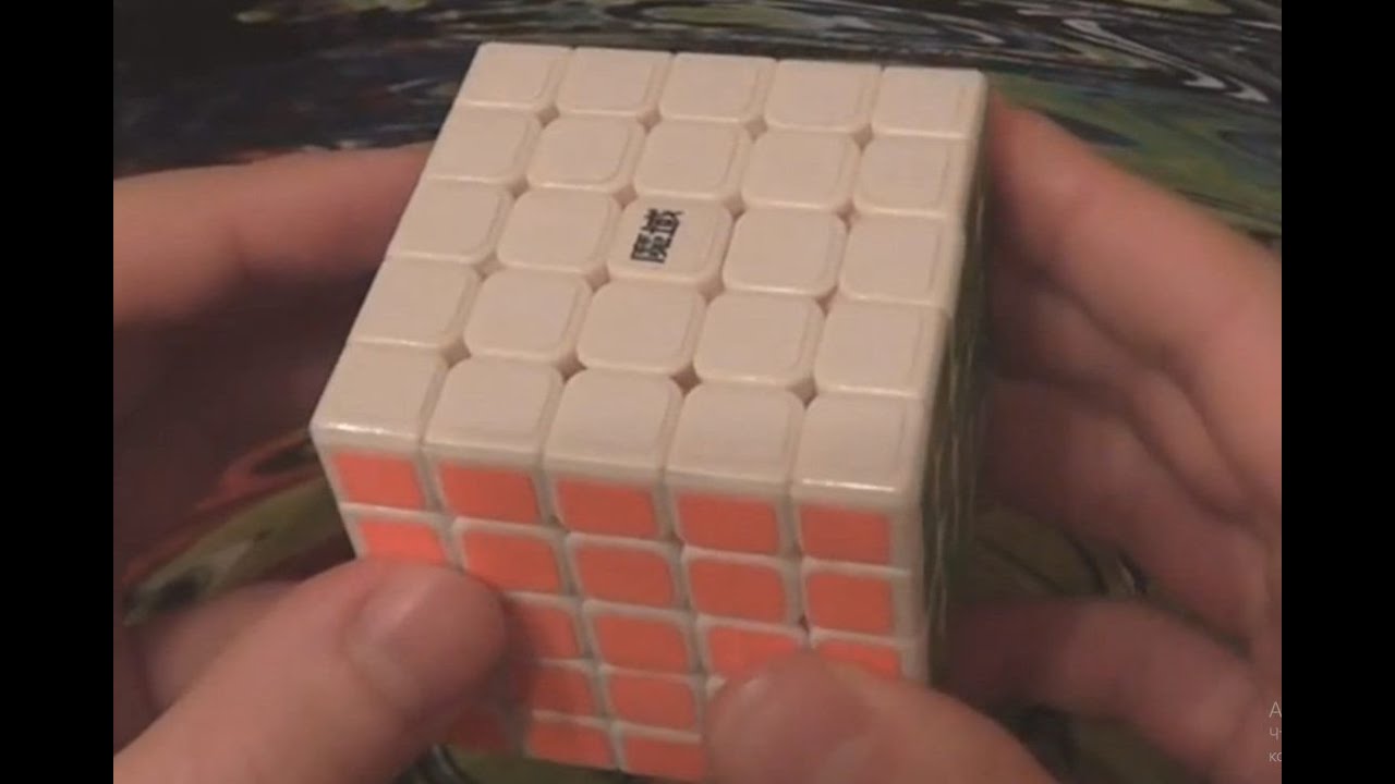 Учимся собирать кубик 5х5 рёбра все собраны завершаем сборку - YouTube 