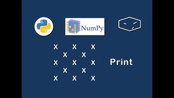 numpy create matrix pattern v6b