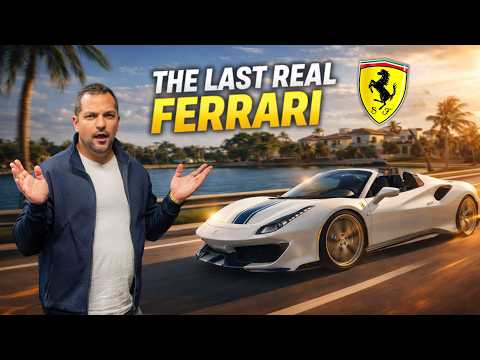 Ferrari Will Never Make a Car Like the Pista Again (Buy NOW)