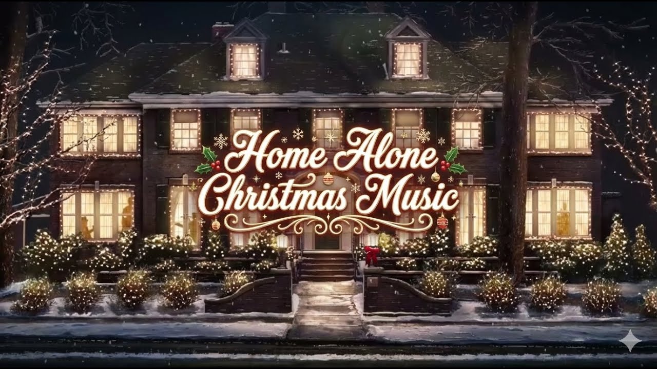 🎄 Home Alone Christmas Ambience – Cozy Holiday Music (2 Hours) - YouTube