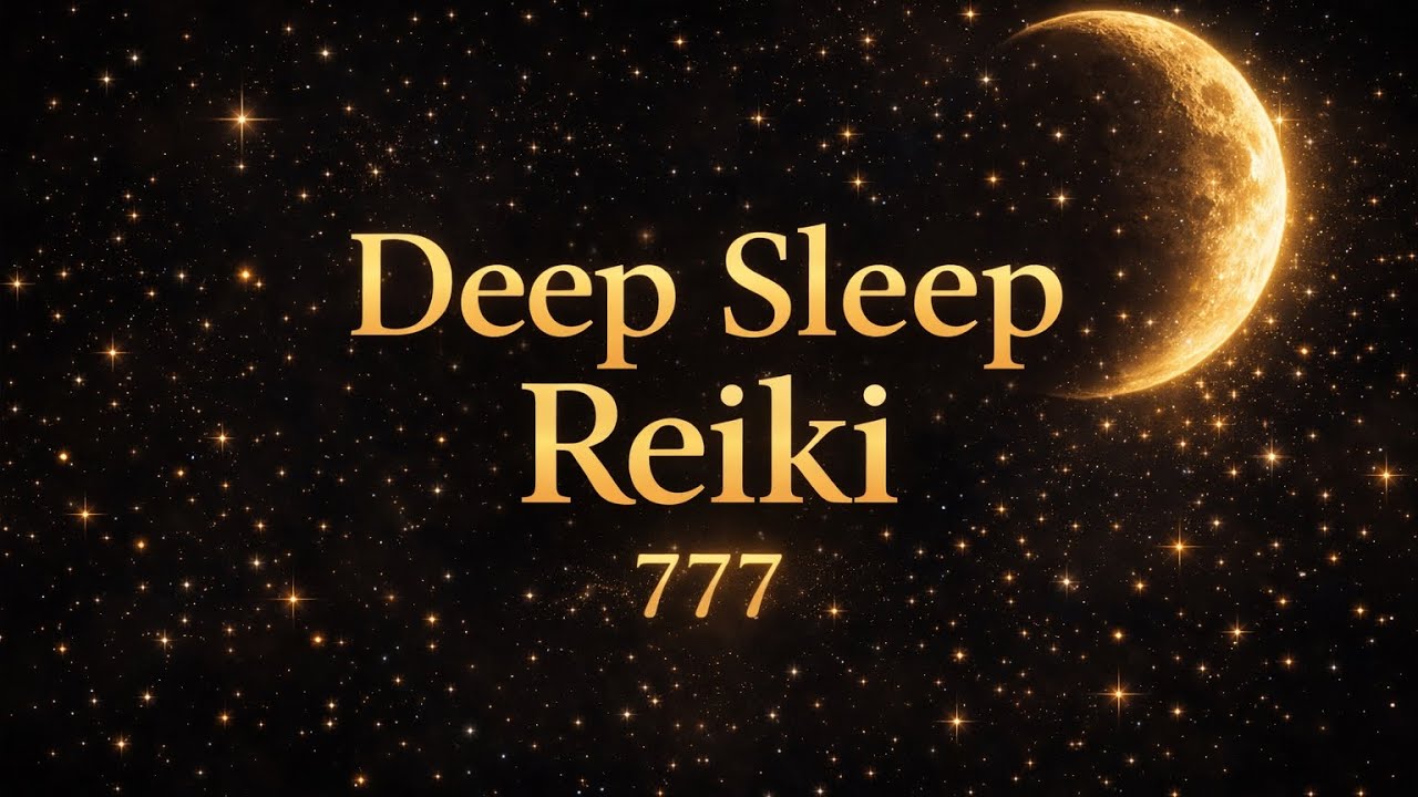 Reiki for Deep Sleep (1 Hour) 🌙 Calm Anxiety & Relax the Nervous System ...