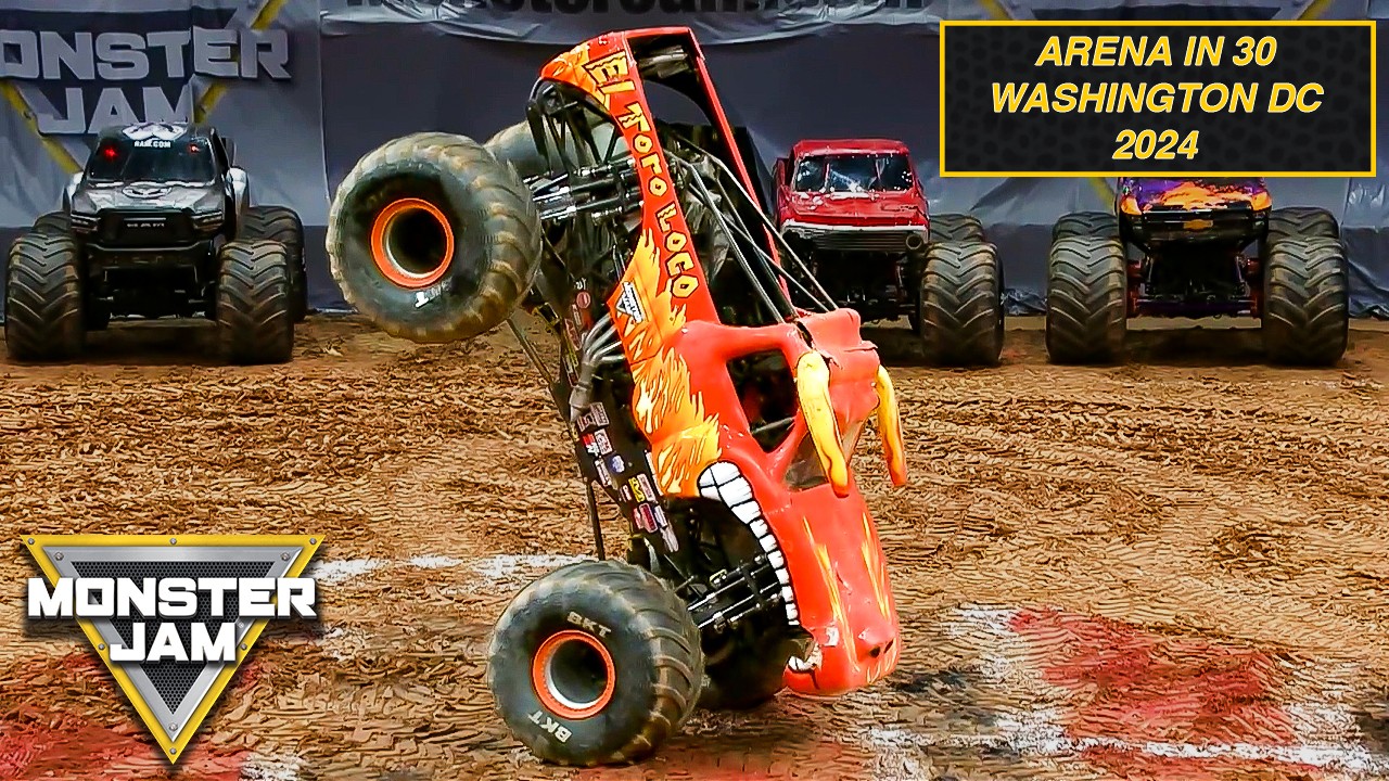 Washington DC: January 27, 2024 | Arena in 30 | Monster Jam - YouTube