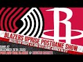 Portland Trail Blazers vs. Houston Rockets Postgame Show (Game #2)