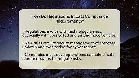 How Do Regulations Impact Compliance Requirements? - Talking Tech Trends