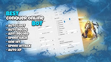 Conquer Online Bot - One Hit, Anti Record, Speed Hack, Auto Relog بوت كونكر اونلاين