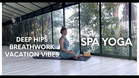 24 min Revitalizing Spa Yoga | Deep Hips, Breath &...