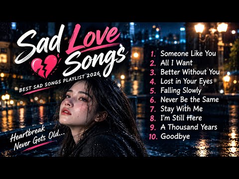 Someone Like You / Beautiful Sad Love Songs 2026 English Love Songs Playlist-Sad & lyrics