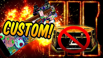 NO SUPPLY DROPS IN BO3! - CUSTOM CAMO & CREATE A VARIANT (Black Ops 3)
