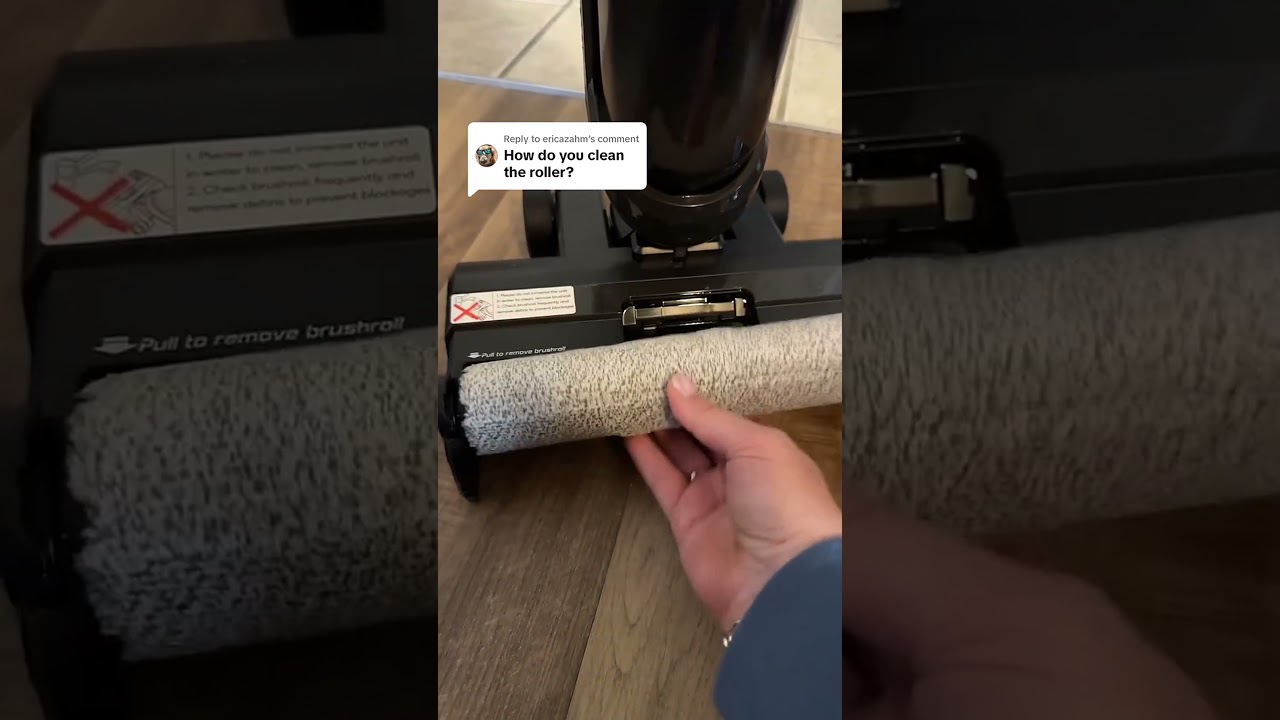 So easy to clean the brush! 