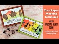 Tom Learns the Torn Paper Masking Technique- Stamp and Chat Live Replay