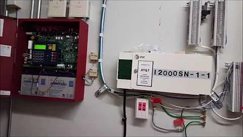 Fire-Lite MS-9200UD Fire Alarm System Testing