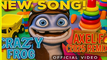 Crazy Frog – Axel F (2025 Remix) 🐸 | Official Video