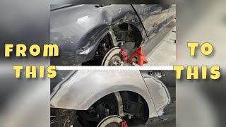 AUDI S5 WRECKED  CAN WE FIX IT ??