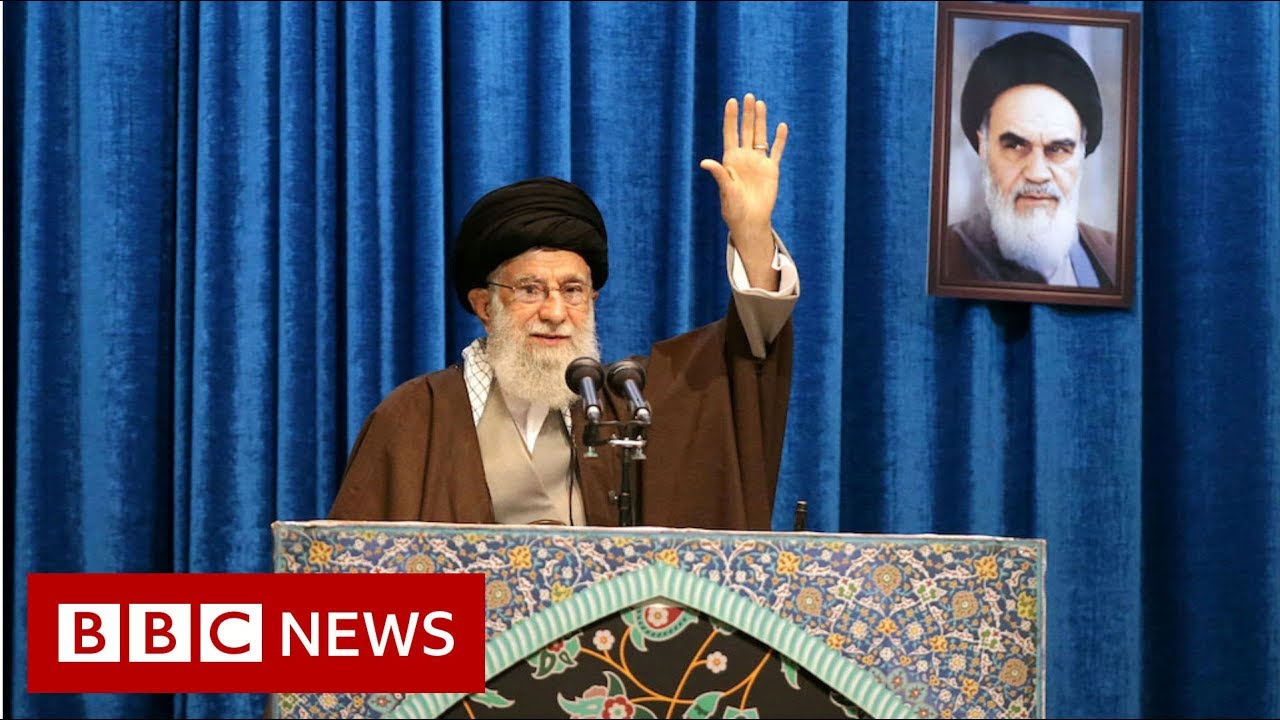 Iran plane crash: Khamenei defends armed forces in rare address - BBC News