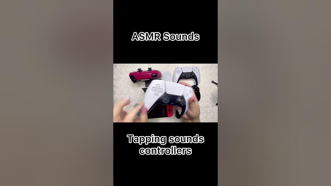 ASMR PS5 Control ASMR Sound Tocando Botones ASMR shortvideo short 