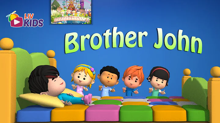 Are you Sleeping Brother John with Lyrics | LIV Kids Nursery Rhymes and Song | HD