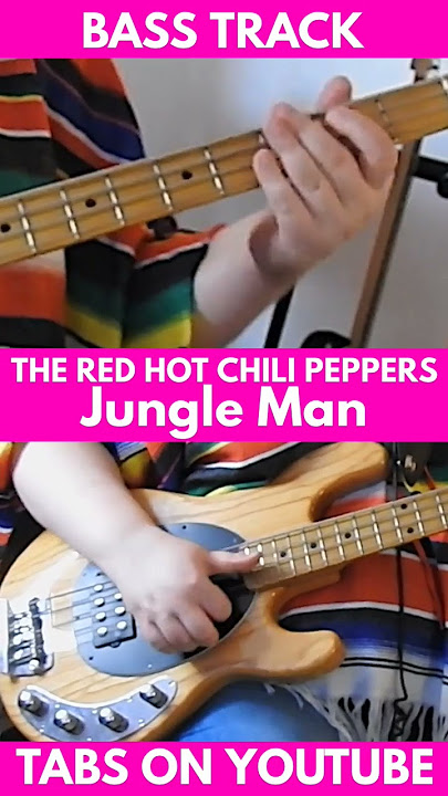 The Red Hot Chili Peppers - Jungle Man [1985] /// BASS Track - chorus #short #shorts