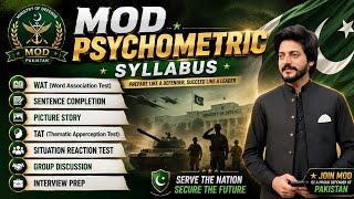 MOD Psychometric Test Complete Syllabus 2026 | WAT, TAT, SRT, Sentence Completion & Interview Prep