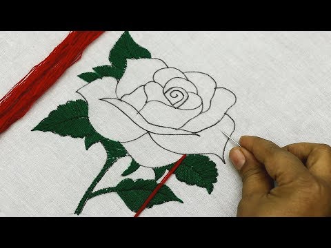 Vidéo: Comment Broder Une Rose