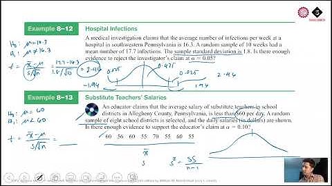 6 Hypotheses Testing - t-Test for a Mean