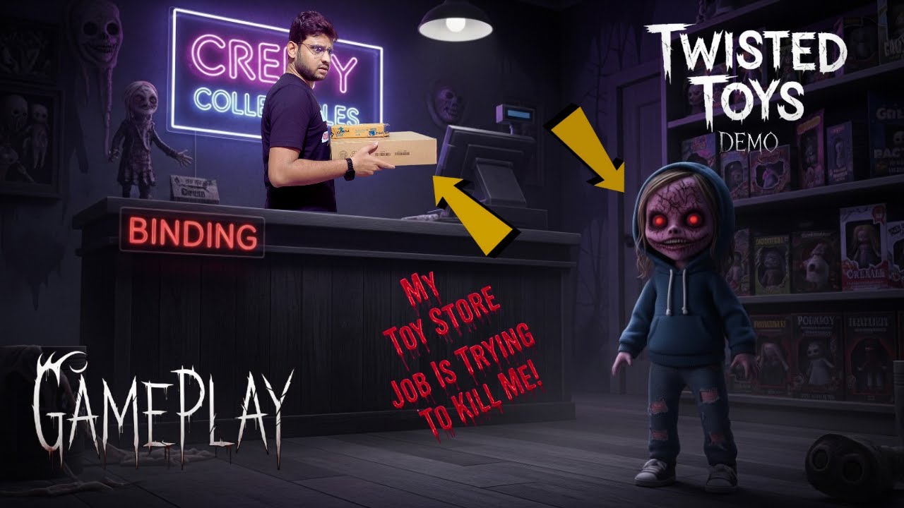 Working a Night Shift at a Haunted Toy Store and I Regret It. | TWISTED TOYS - DEMO 