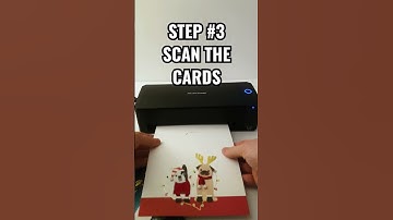 🎄 How to Scan Holiday Receipts & Cards 👍 7 Simple Steps
