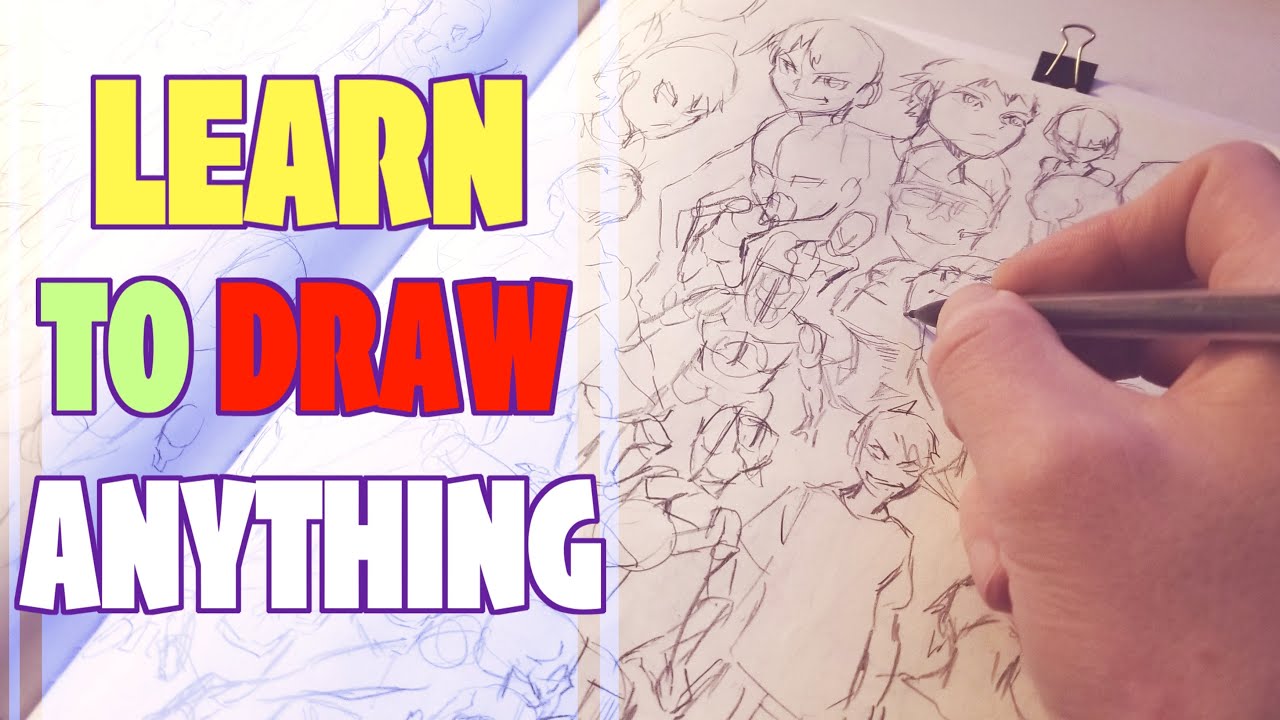 The Fastest Way To Get Better At Drawing! - How To Draw - Youtube
