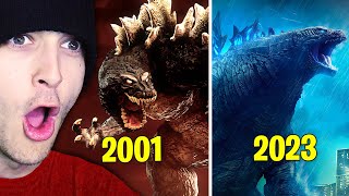 Evolution of Godzilla Roars! (Reaction)