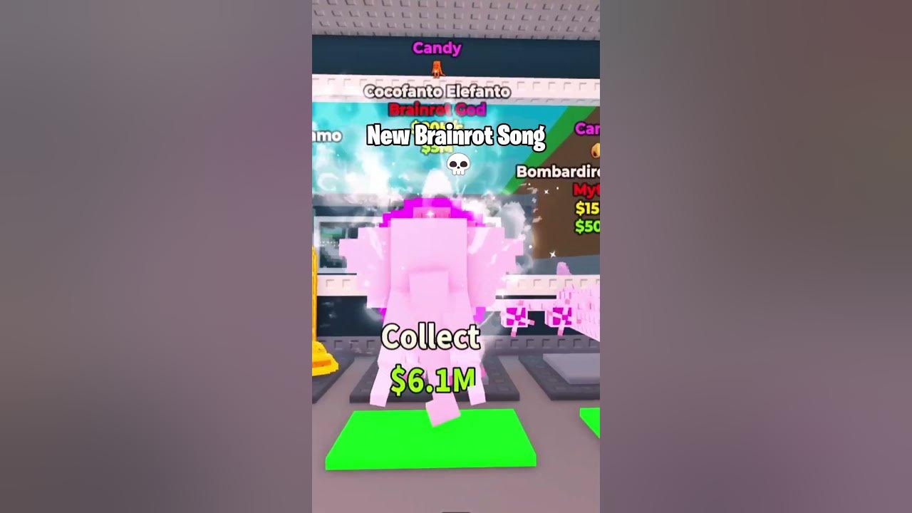 New Brainrot Song In Steal A Brainrot 💀 #stealabrainrot #roblox