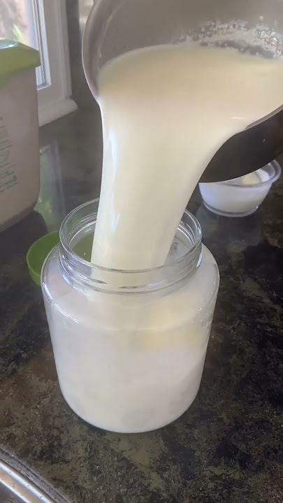 Super easy home made yogurt