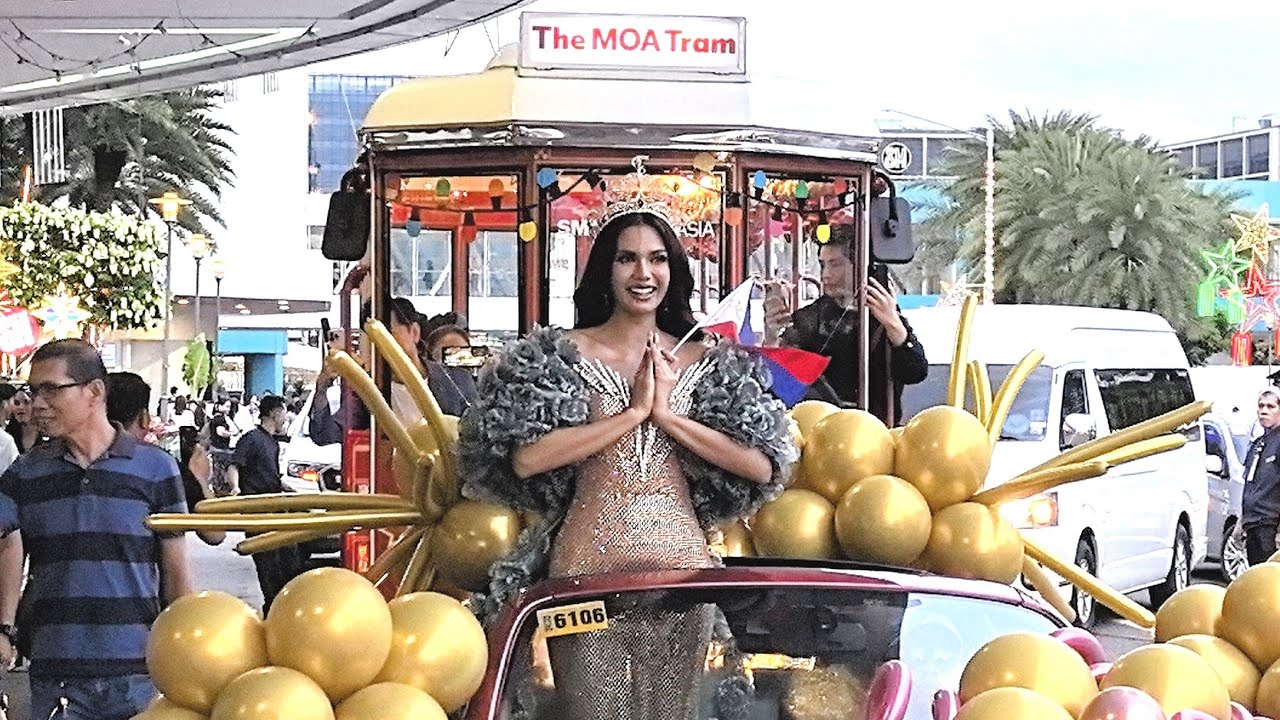 Homecoming Parade of Miss Grand International 2024 First Runner-up CJ Opiaza 👑✨🇵🇭