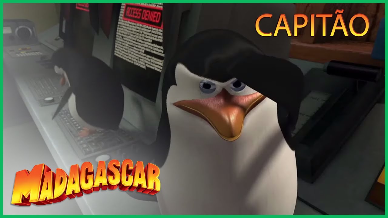 DreamWorks Madagascar | Capitão Pinguim | Madagascar | Clipe do filme ...