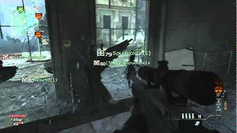 MW3 Quick scope - Wall Bang !!! TownLadd