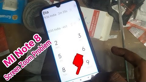 MI Note 8 Screen Zoom Problem Solution || How to Disable Screen Zoom Setting in MI Note 8 Model
