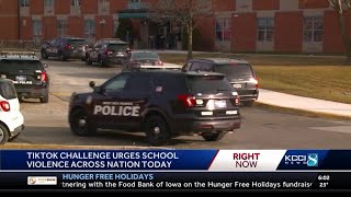 Iowa schools, parents respond to nationwide social media threats