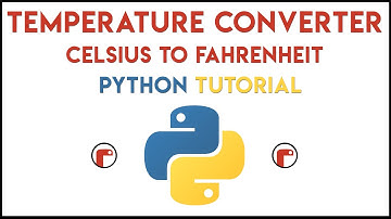Python - Temperature Converter Tutorial (Celsius to Fahrenheit)