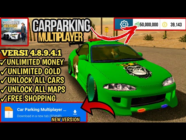 UPDATE!! CAR PARKING MULTIPLAYER v4.8.14.8 DINHEIRO INFINITO E