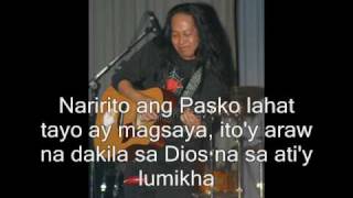 Video thumbnail of "Freddie Aguilar - Diwa Ng Pasko (with lyrics)"