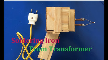 How To Make a Powerful Soldering Iron From Transformer