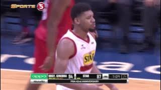 Tony Mitchell Nasty Dunk Compilation vs Ginebra 04/09/2017 PBA
