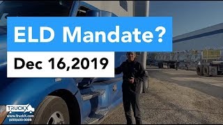 New ELD Mandate 2019  FMCSA changes that you need to know before Dec16, 2019