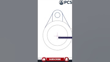 AutoCAD Step by Step | Engineering Drawing Exercise #shorts