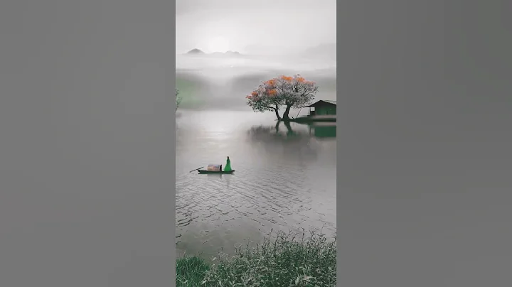 清江晚景醉斜阳，几世春秋孤影茫。轻舟难载相思梦，慢入篱院忆西墙。 - 天天要闻