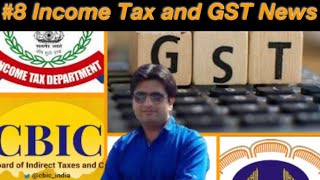 Income Tax and GST News #8, GST council, new GST adhaar link, pention fund, GST registration