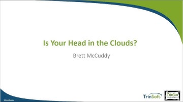 Is Your Head in the Clouds?