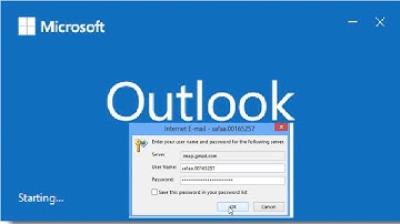 How to Resolve Outlook Password Incorrect Error Send Received Error 2020 Video