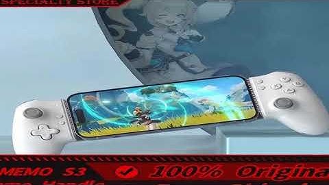 Memo S3 Gamepad Type-C Mobile Phone Controller Hall Effect Stretching Handle Stick Joystic