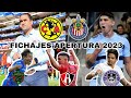 🚨FICHAJES CONFIRMADOS APERTURA 2023 | Fichajes para Pachuca, ¿Pulido a Chivas?, Dt para el América.