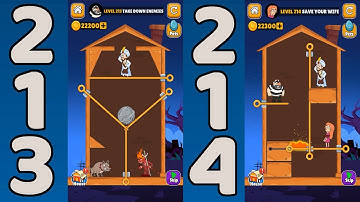 Home Pin Level 213 & 214