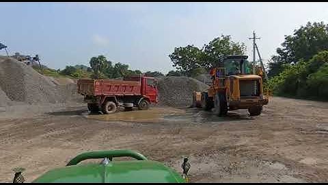Jcb 3dx Backhoe loading Cushing Stones in Truck | Jcb3dx | Jcb backhoe | Tata Truck | Jcb3dx | Truck